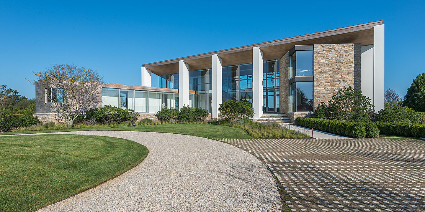 Modern luxury home exterior